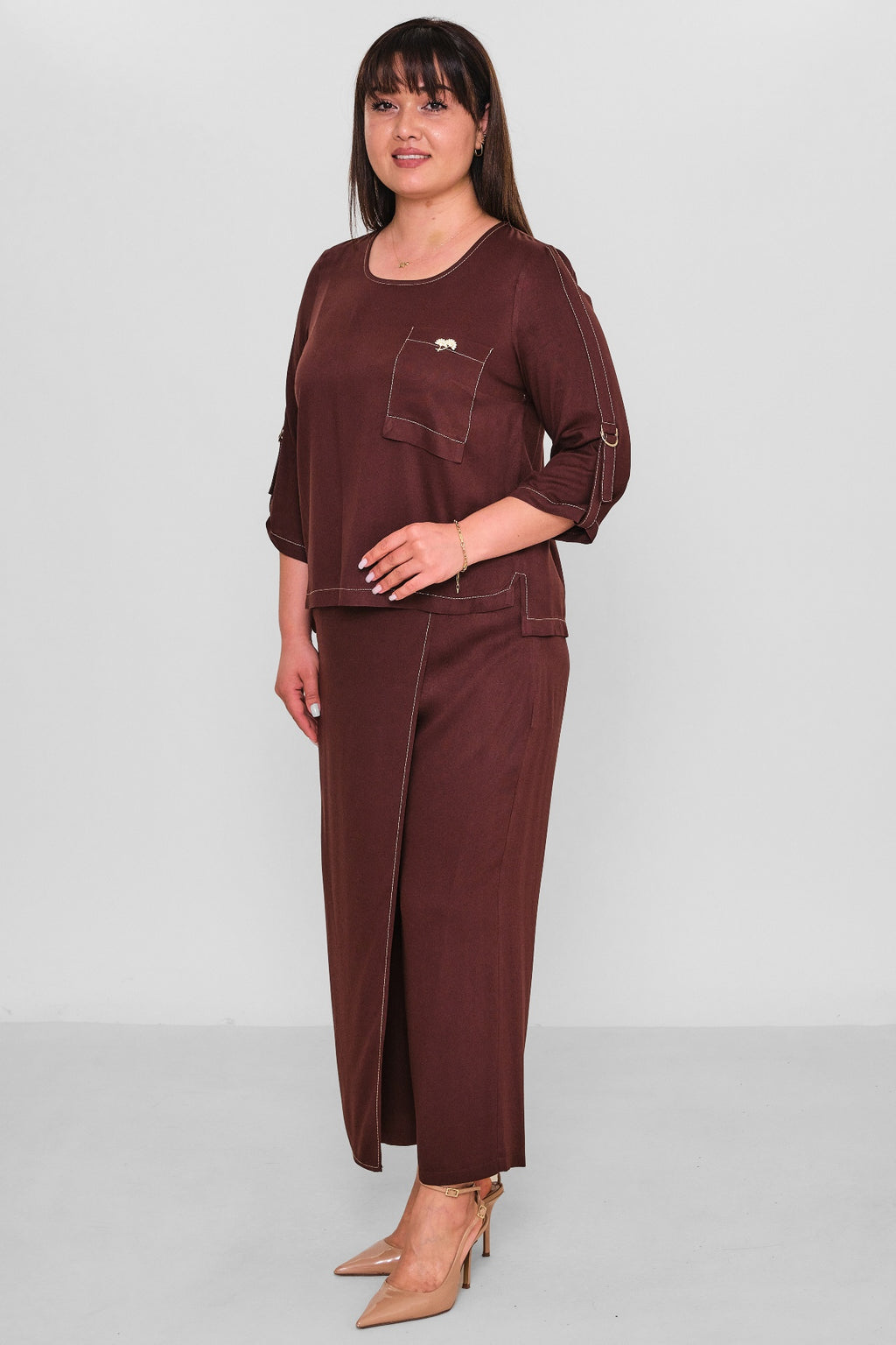 Dress Port - Plus Size Suit (DSP26Y3540) - 8690200179808