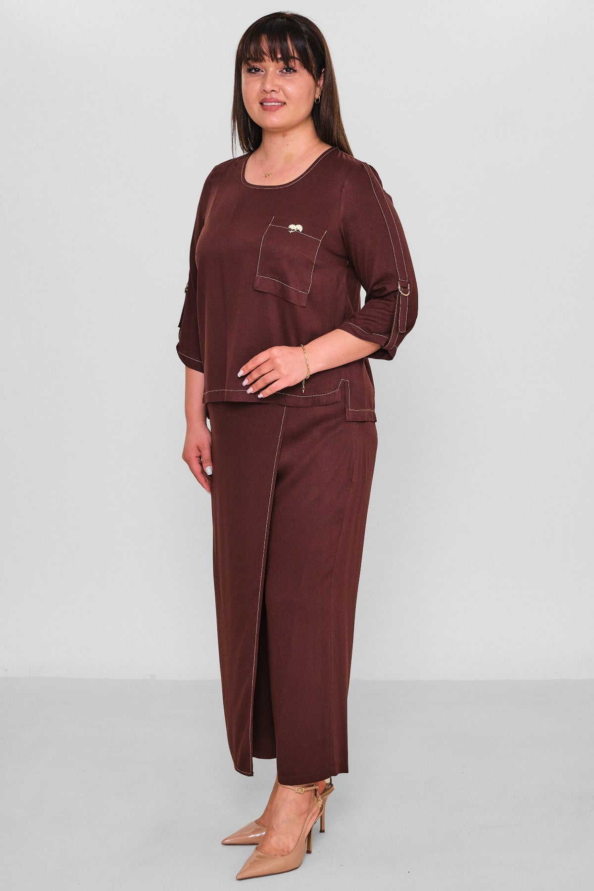 Dress Port - Plus Size Suit (DSP26Y3540) - 8690200179808
