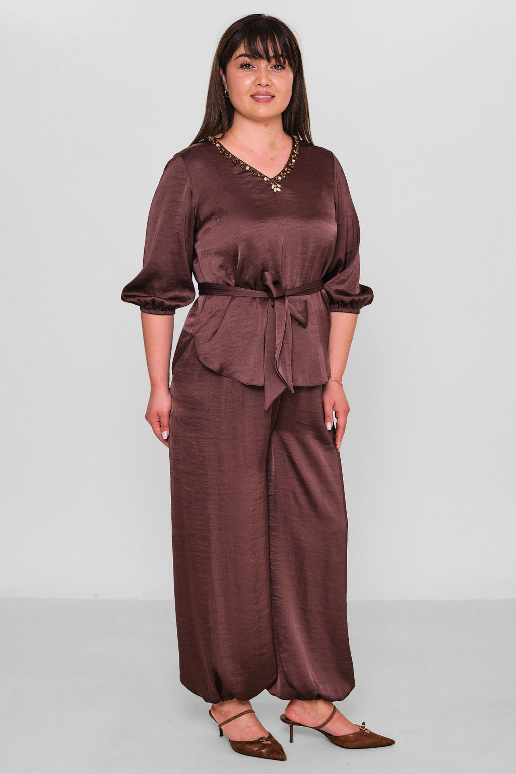 Dress Port - Plus Size Suit (DSP26Y3515) - 8690200179846