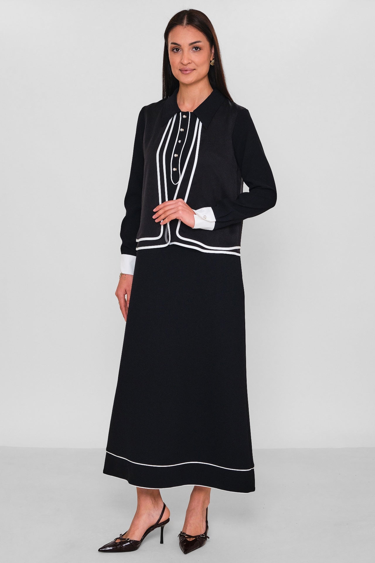 Mimya - Regular Size Dress (MIM26YZ-2347) - 8690200179877