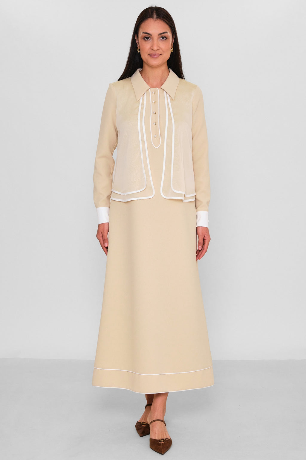 Mimya - Regular Size Dress (MIM26YZ-2347) - 8690200179884