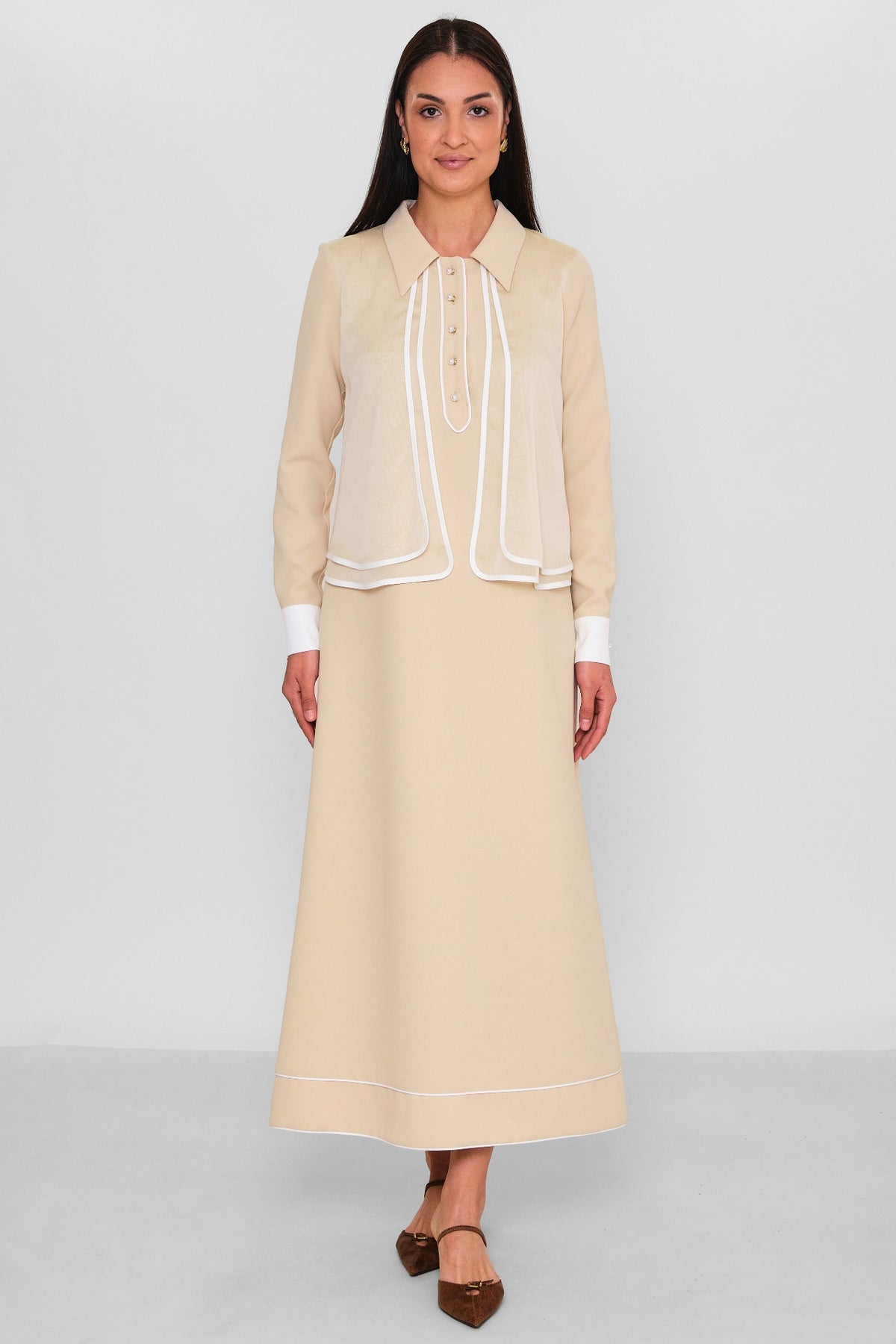 Mimya - Regular Size Dress (MIM26YZ-2347) - 8690200179884