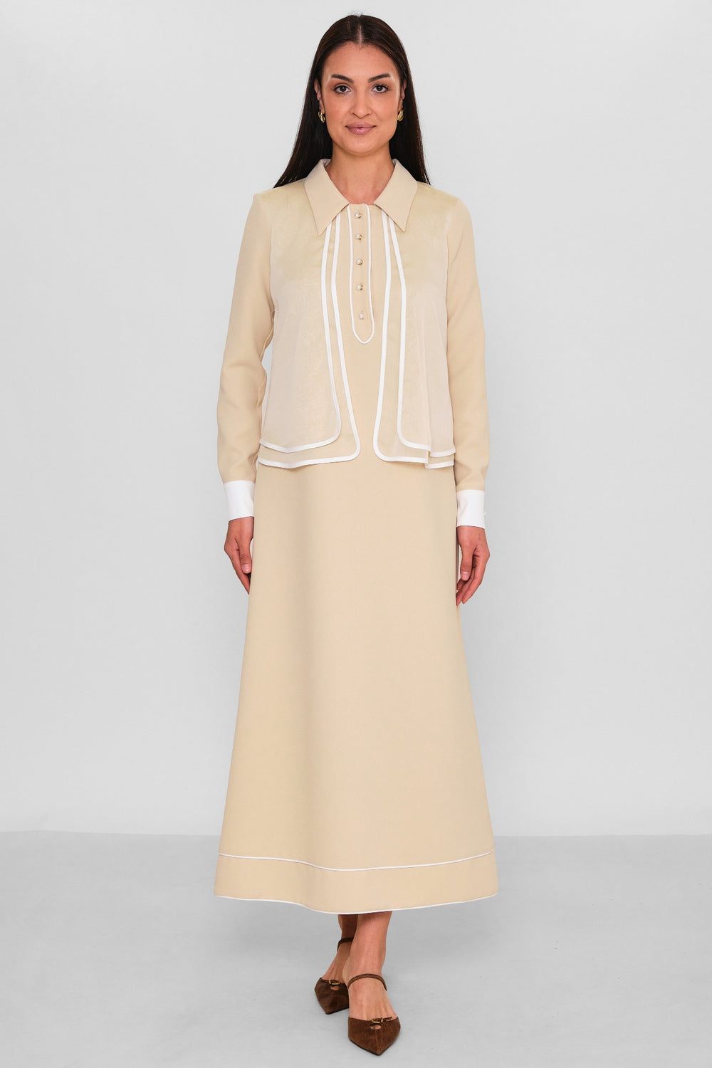 Mimya - Regular Size Dress (MIM26YZ-2347) - 8690200179884