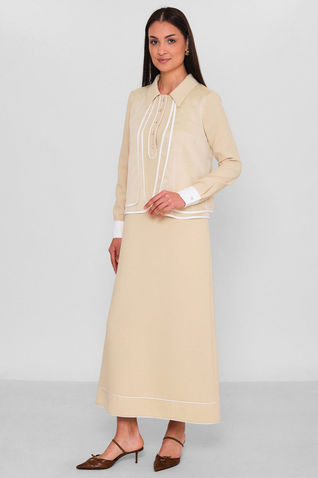 Mimya - Regular Size Dress (MIM26YZ-2347) - 8690200179884