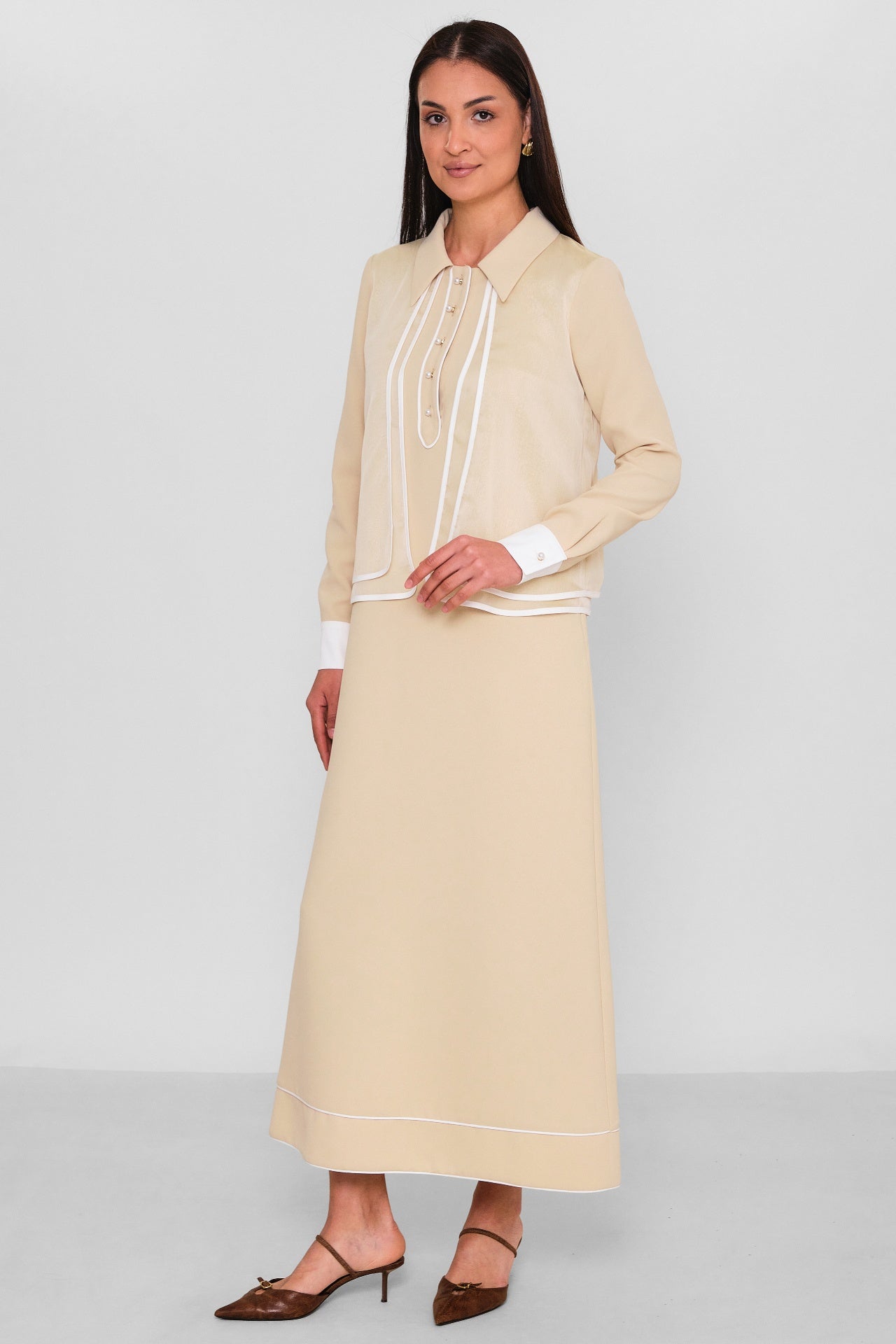 Mimya - Regular Size Dress (MIM26YZ-2347) - 8690200179884