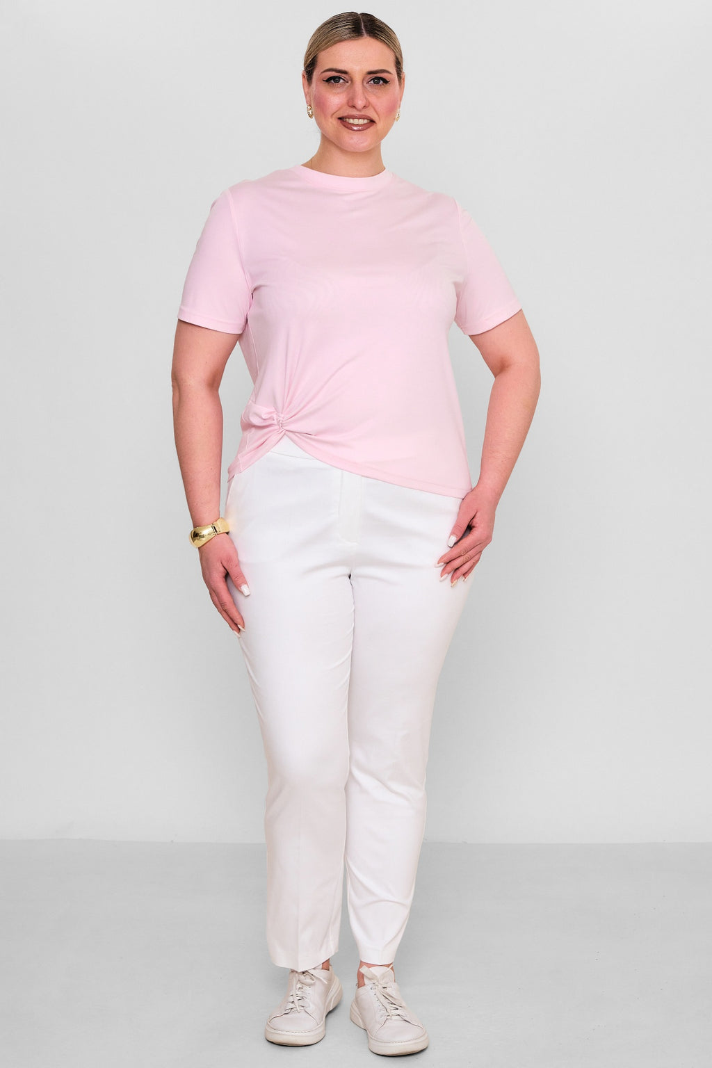 Laluce - Plus Size Blouse (L2.Y26.BLZ.2B206) - 8690200179945
