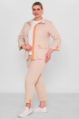 Elitline - Plus Size Suit (ELT26Y7-43-4075) - 8690200180163