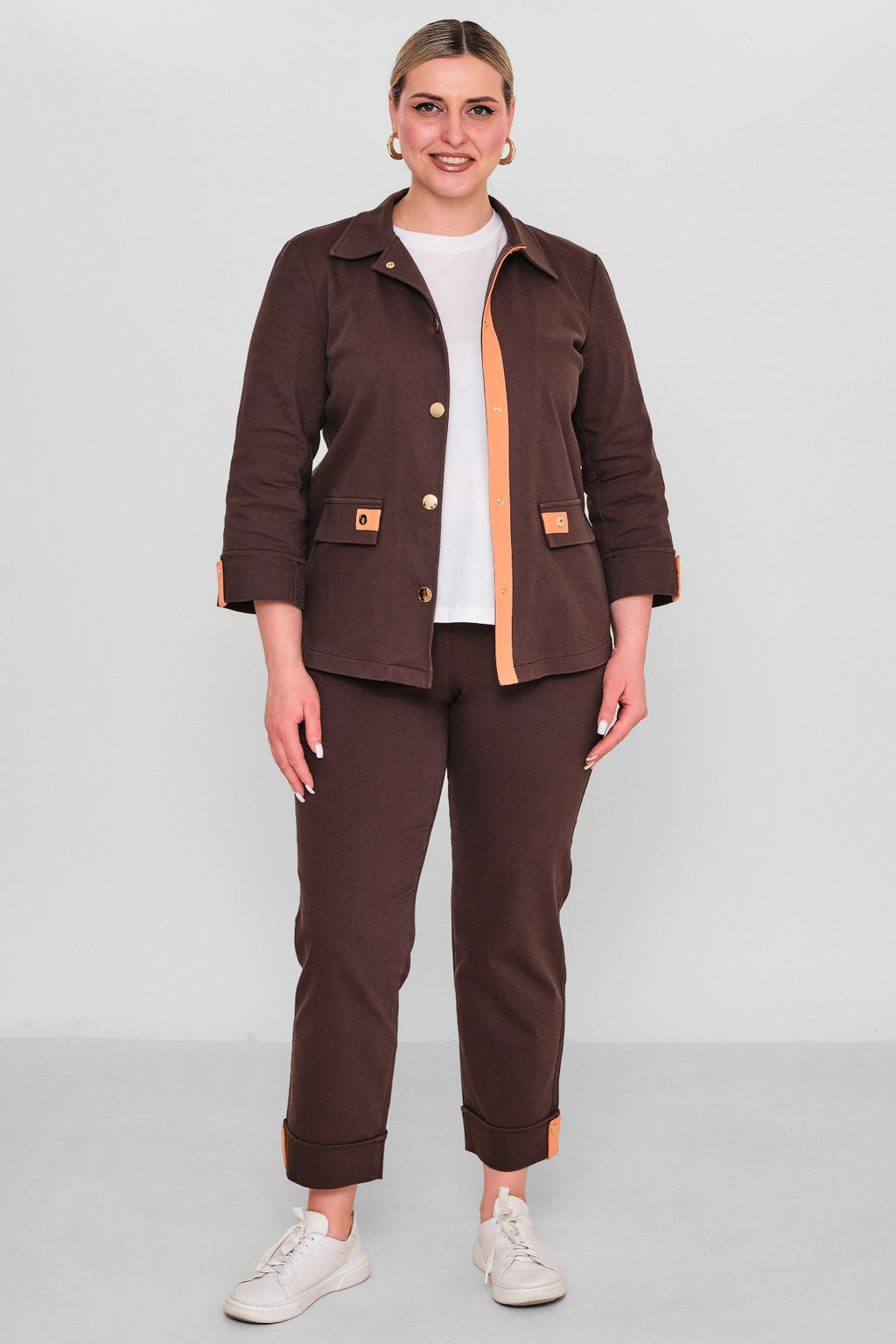Elitline - Plus Size Suit (ELT26Y7-43-4075) - 8690200180170