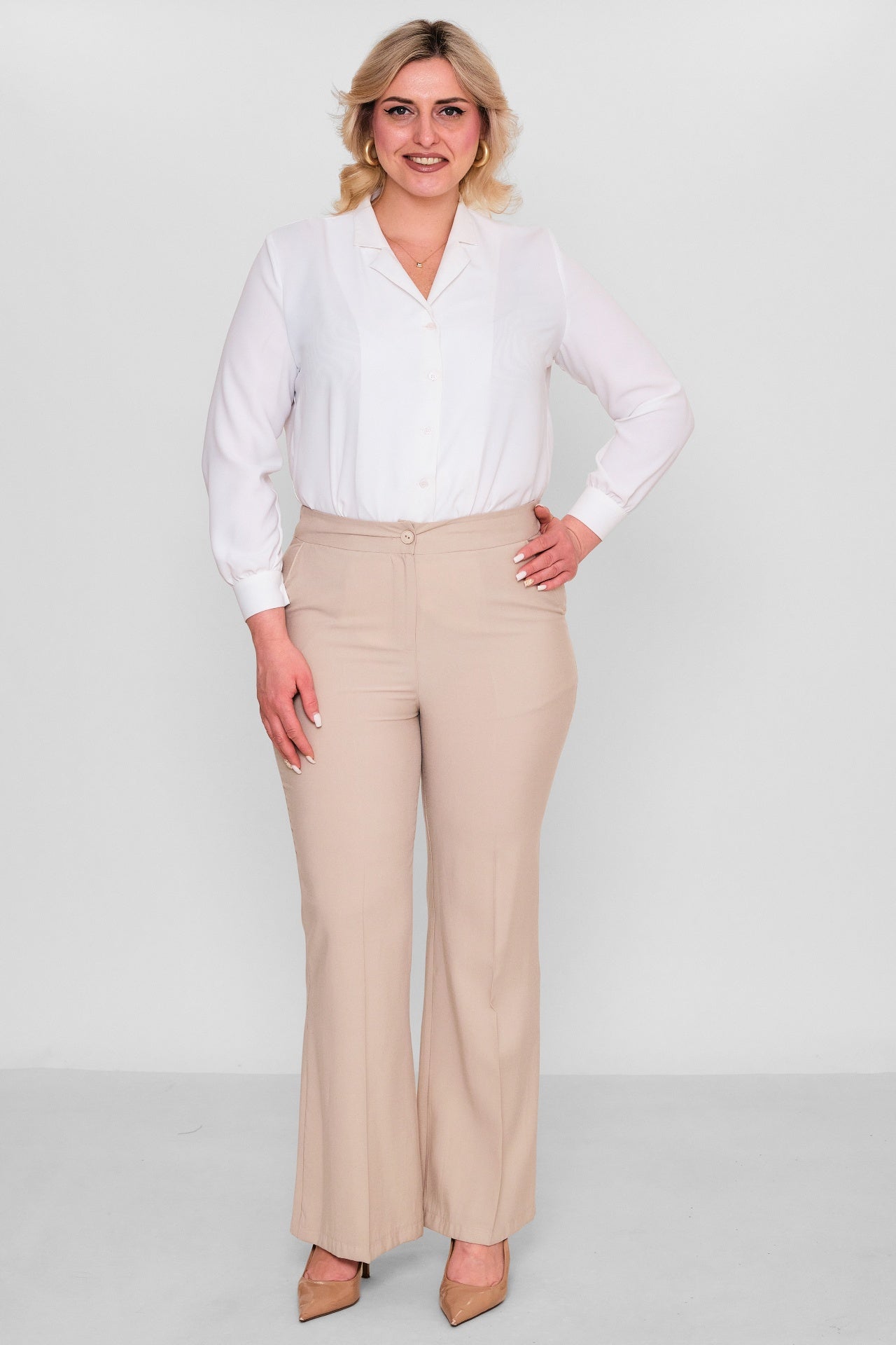 Fimore - Plus Size Trousers (FMR26Y2724-24) - 8690200180910