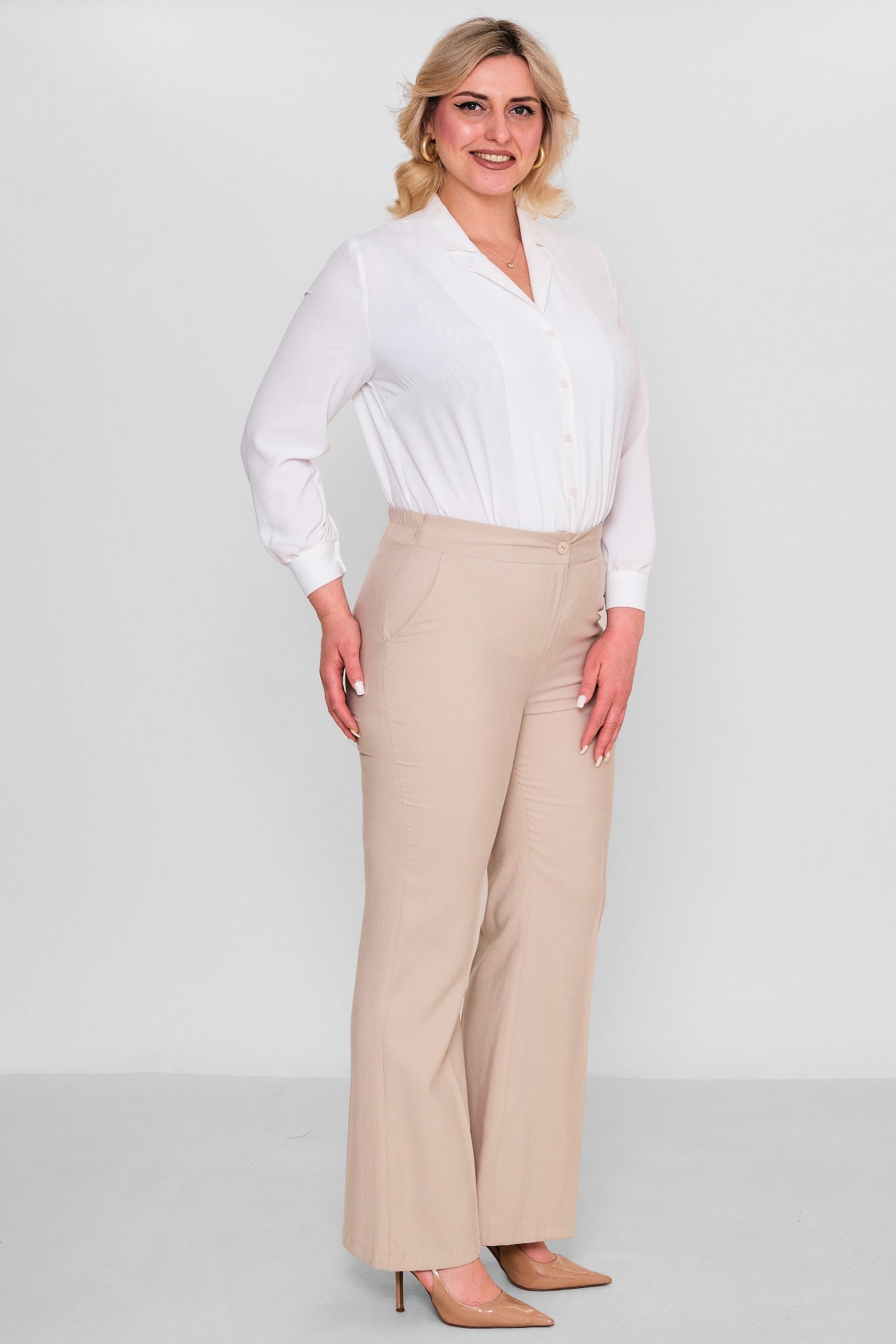 Fimore - Plus Size Trousers (FMR26Y2724-24) - 8690200180910
