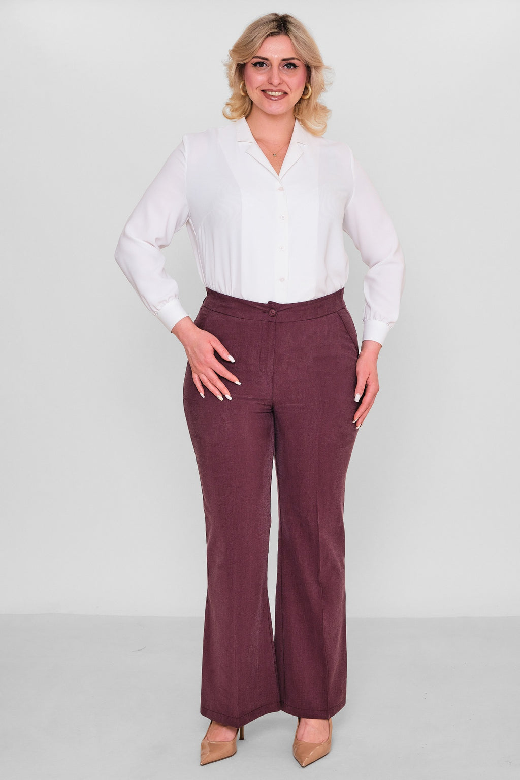 Fimore - Plus Size Trousers (FMR26Y2724-24) - 8690200180934