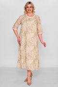 Ksas - Plus Size Dress (KSAS32406) - 8690200181092