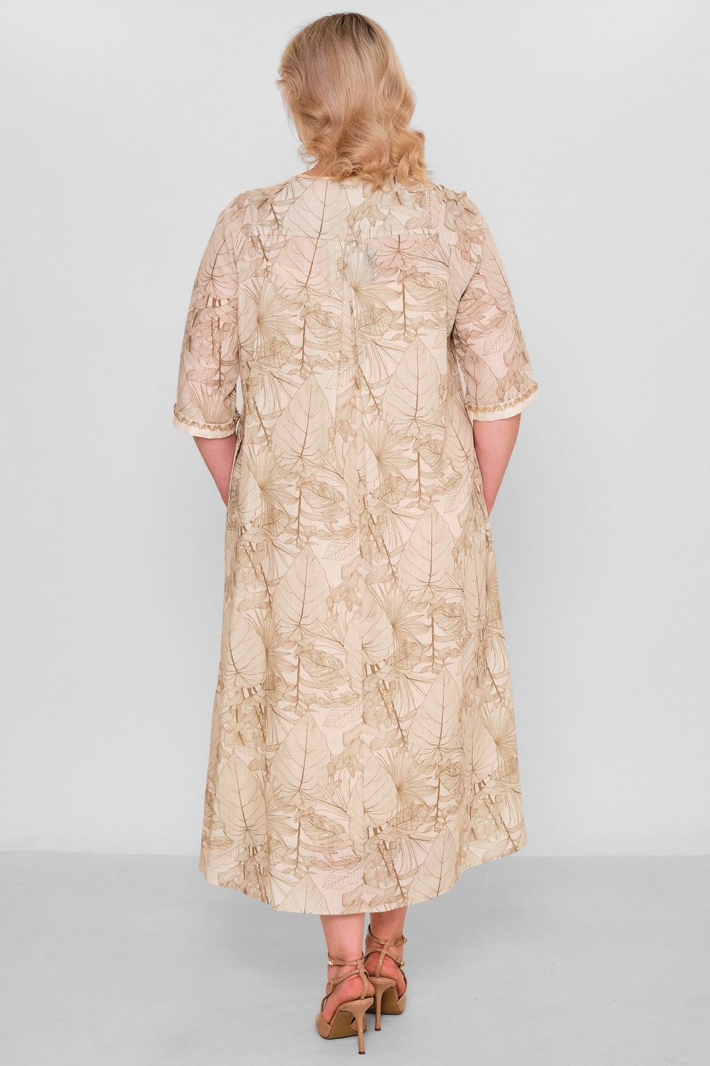 Ksas - Plus Size Dress (KSAS32406) - 8690200181092