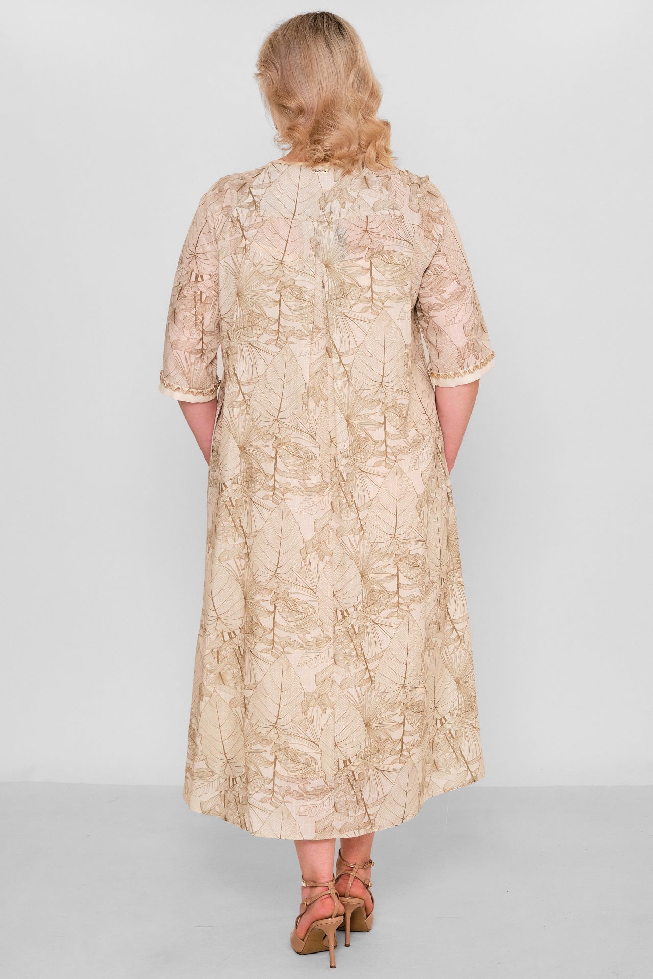 Ksas - Plus Size Dress (KSAS32406) - 8690200181092