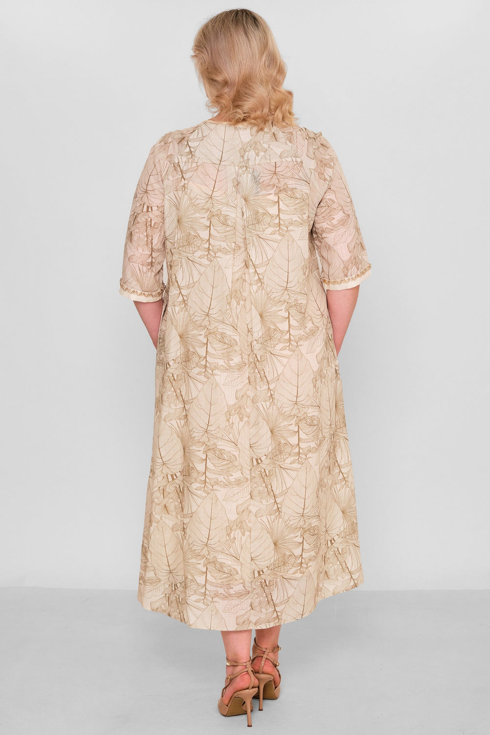 Ksas - Plus Size Dress (KSAS32406) - 8690200181092