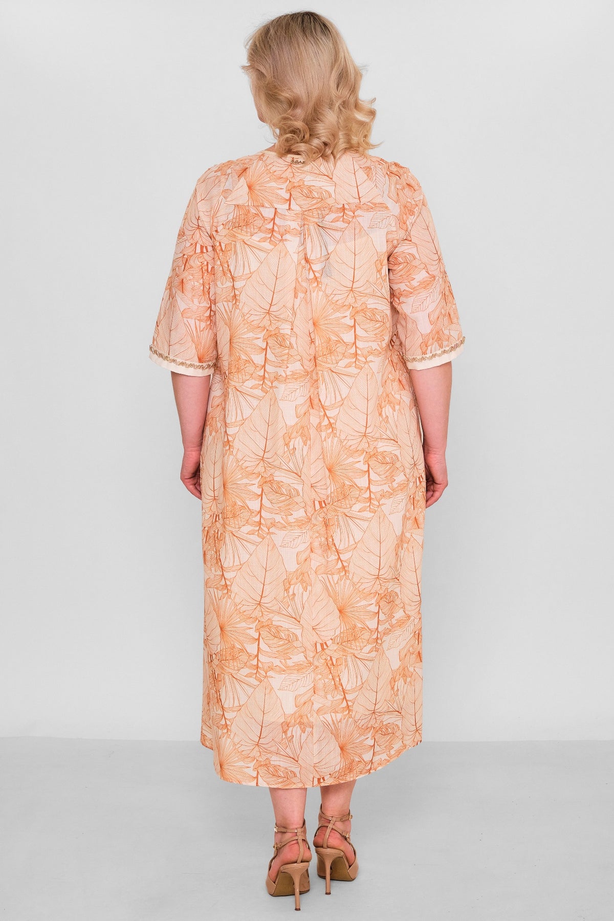 Ksas - Plus Size Dress (KSAS32406) - 8690200181108