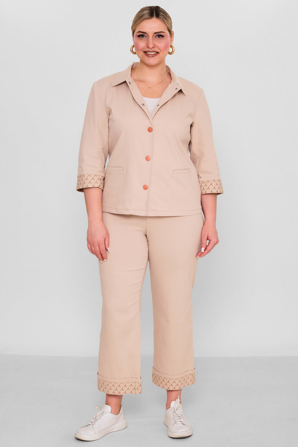 Elitline - Plus Size Suit (ELT26Y7-43-4073) - 8690200181139