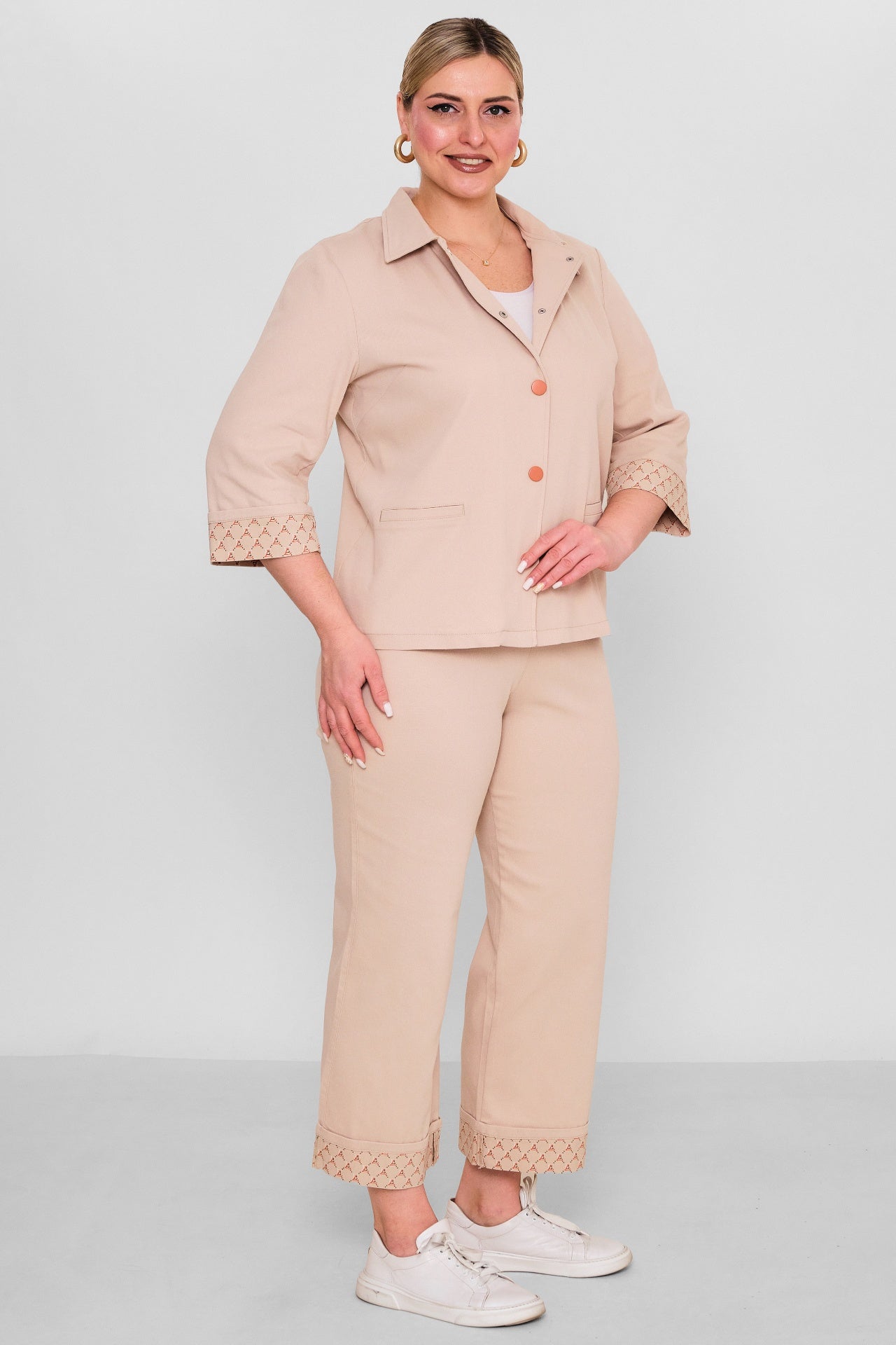 Elitline - Plus Size Suit (ELT26Y7-43-4073) - 8690200181139