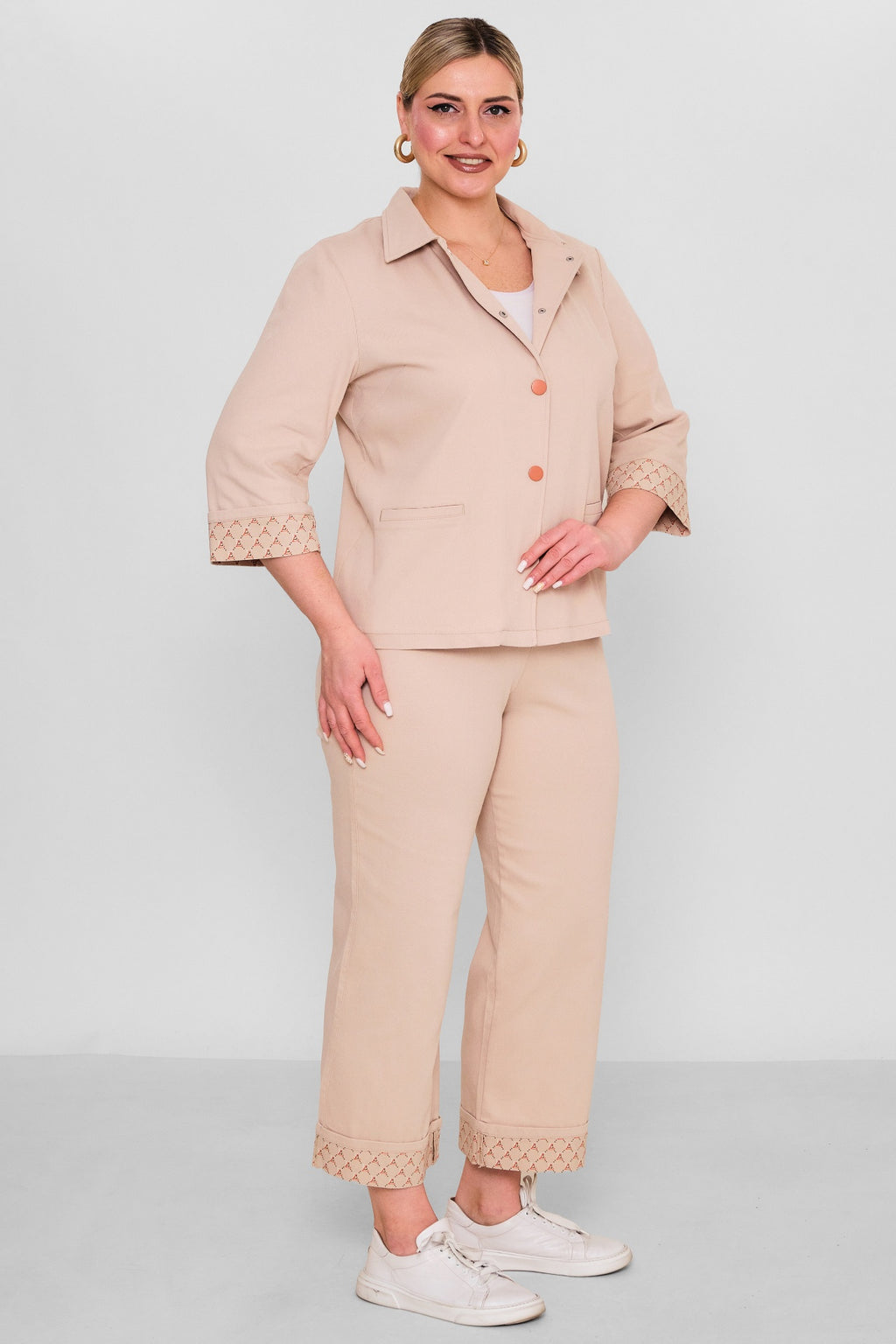Elitline - Plus Size Suit (ELT26Y7-43-4073) - 8690200181139