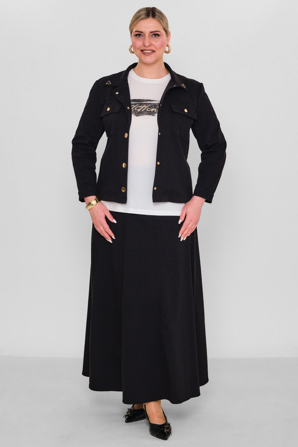 Elitline - Plus Size Suit (ELT26Y7-43-4071) - 8690200181146