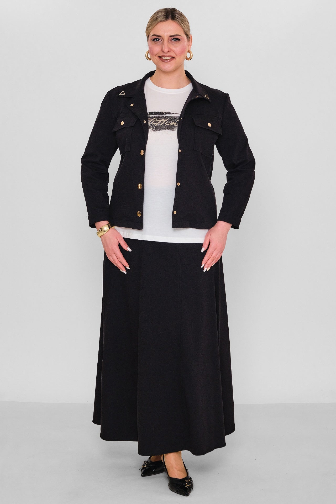 Elitline - Plus Size Suit (ELT26Y7-43-4071) - 8690200181146