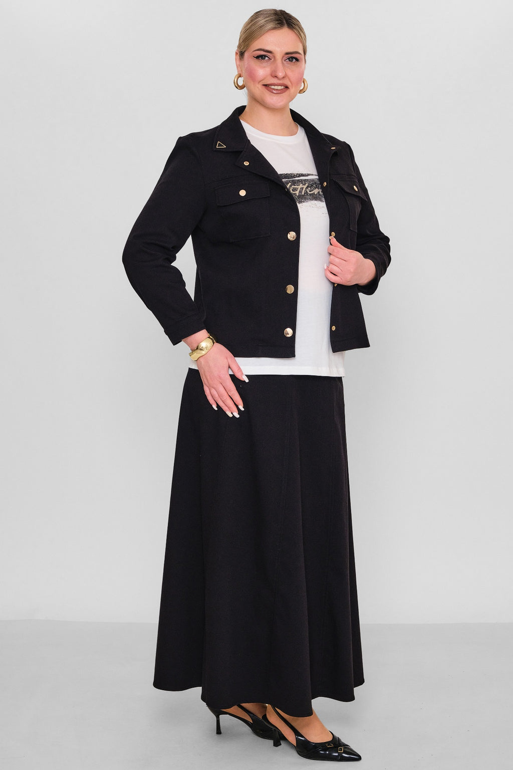 Elitline - Plus Size Suit (ELT26Y7-43-4071) - 8690200181146