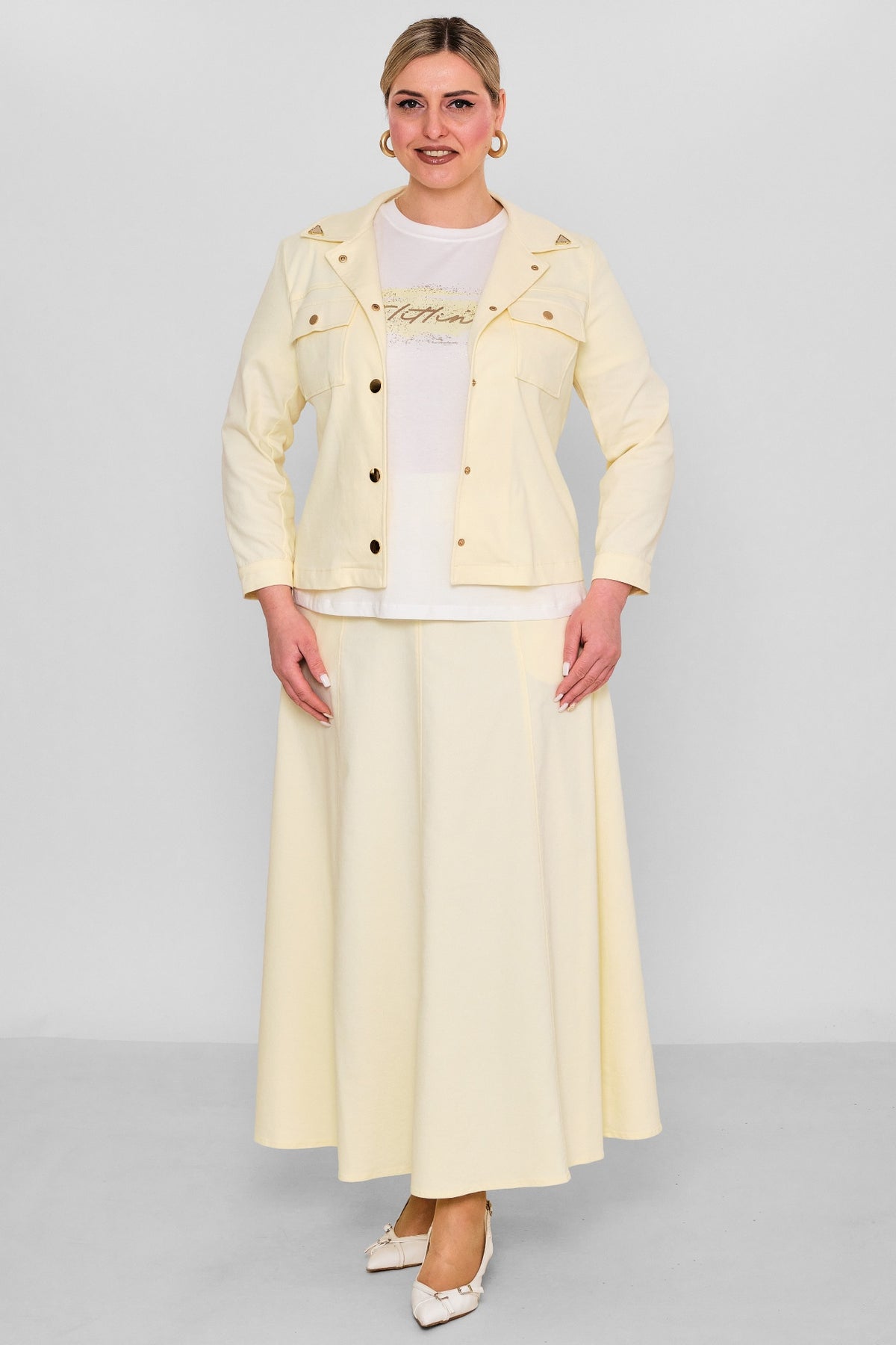 Elitline - Plus Size Suit (ELT26Y7-43-4071) - 8690200181184