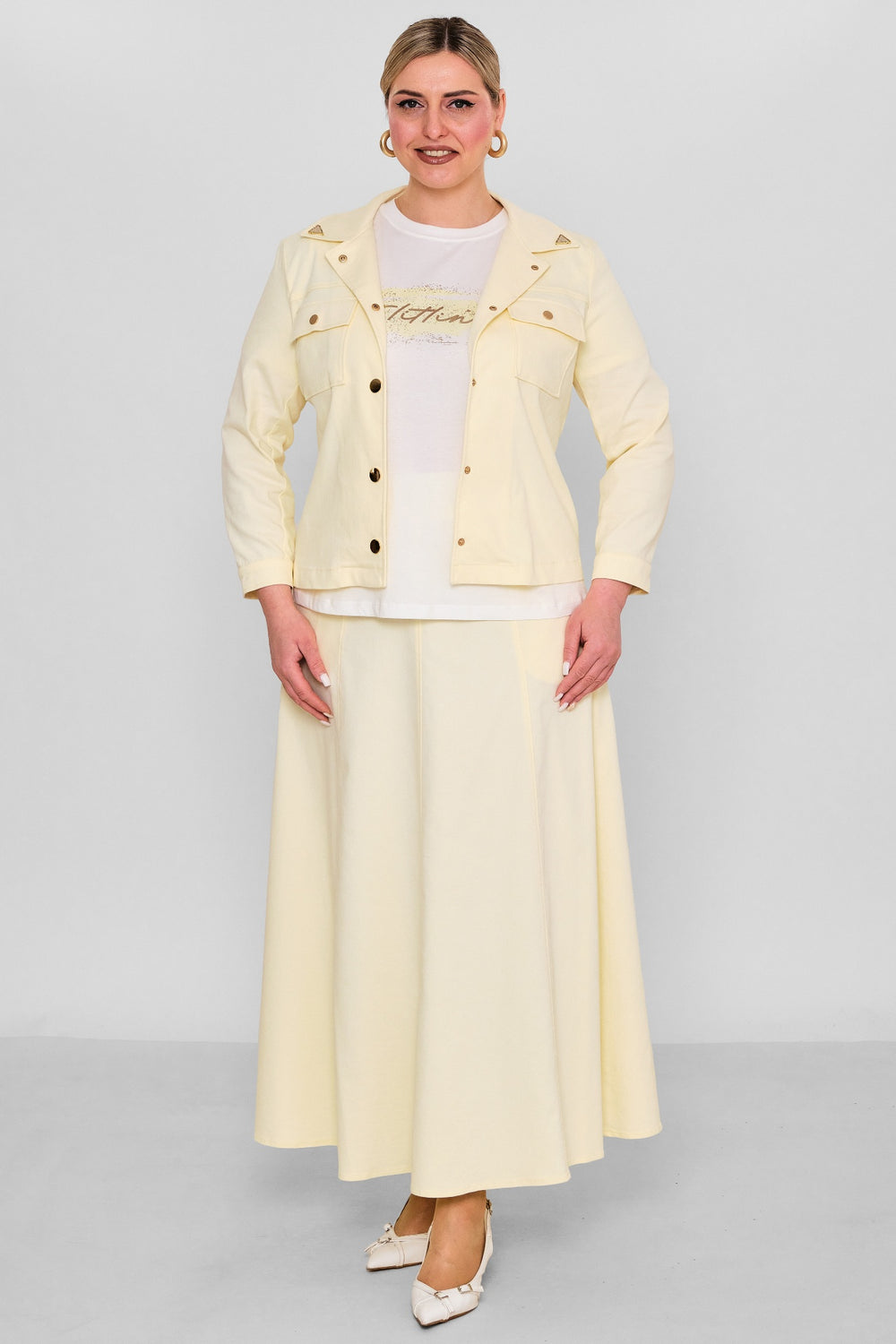 Elitline - Plus Size Suit (ELT26Y7-43-4071) - 8690200181184
