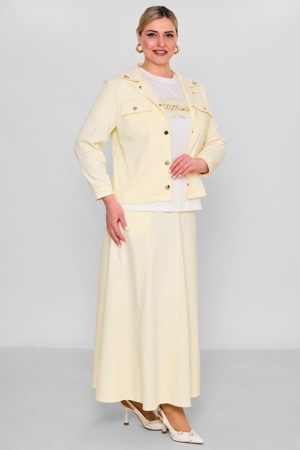 Elitline - Plus Size Suit (ELT26Y7-43-4071) - 8690200181184