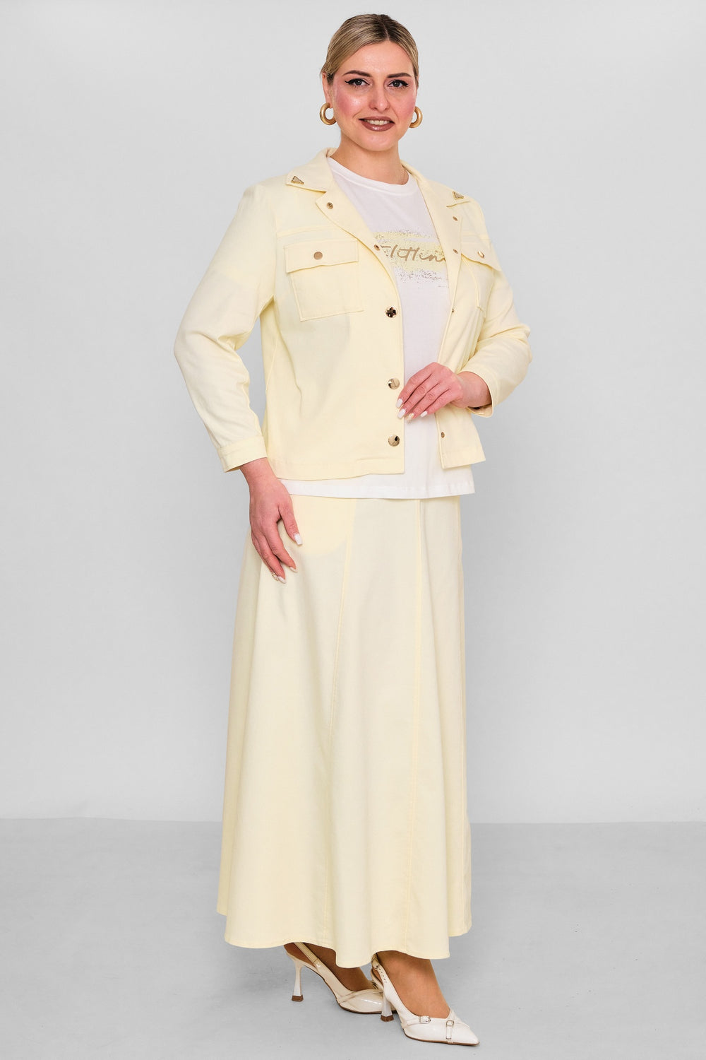 Elitline - Plus Size Suit (ELT26Y7-43-4071) - 8690200181184