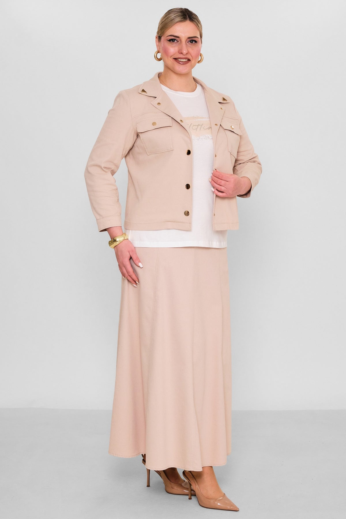 Elitline - Plus Size Suit (ELT26Y7-43-4071) - 8690200181191