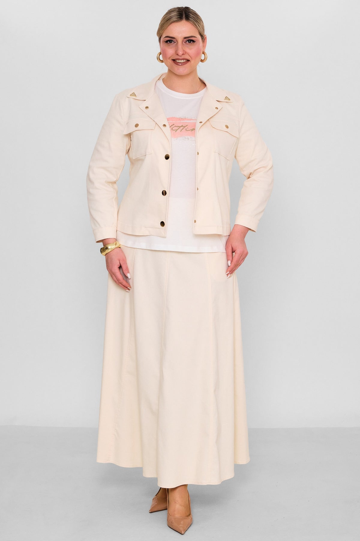 Elitline - Plus Size Suit (ELT26Y7-43-4071) - 8690200181238