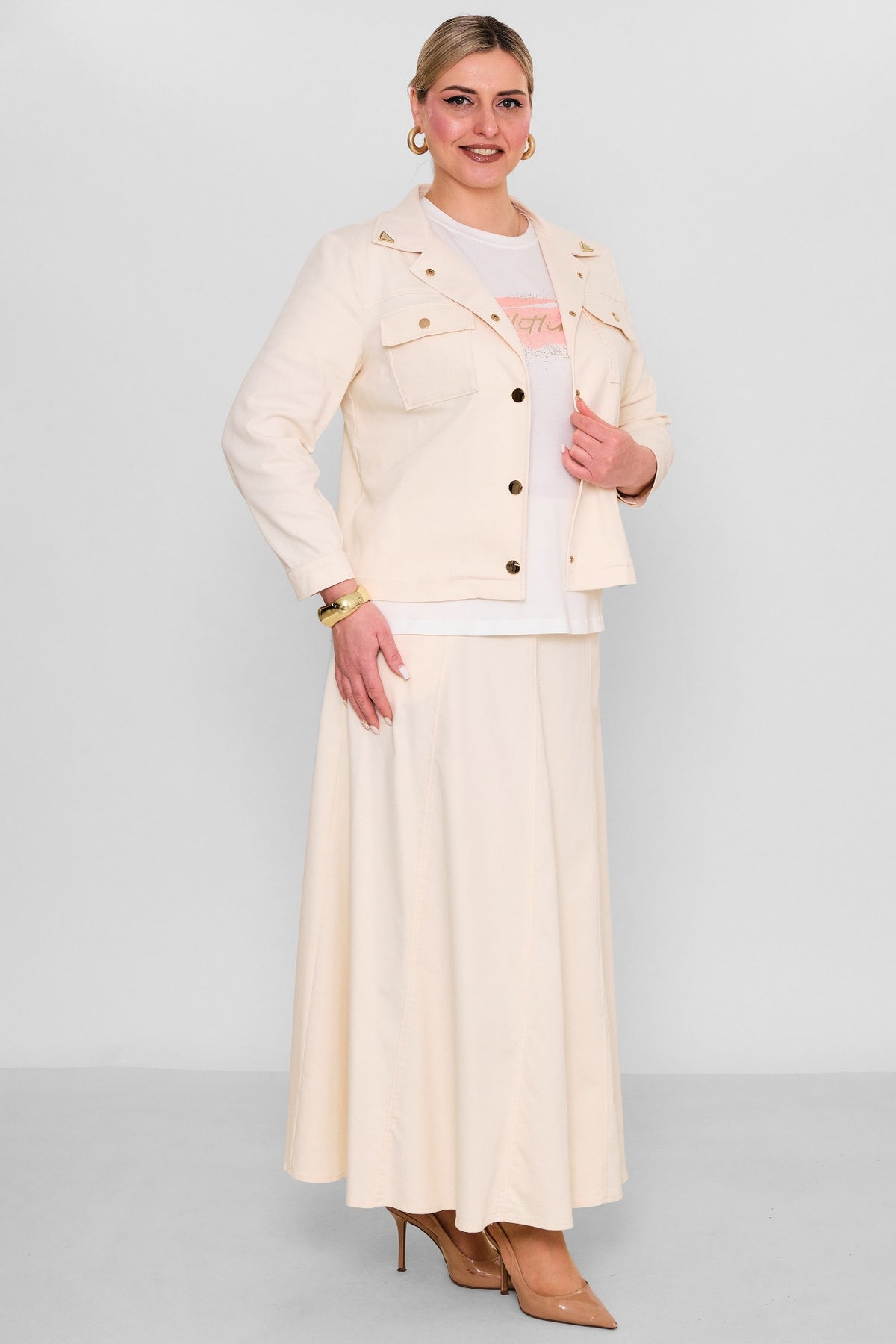 Elitline - Plus Size Suit (ELT26Y7-43-4071) - 8690200181238