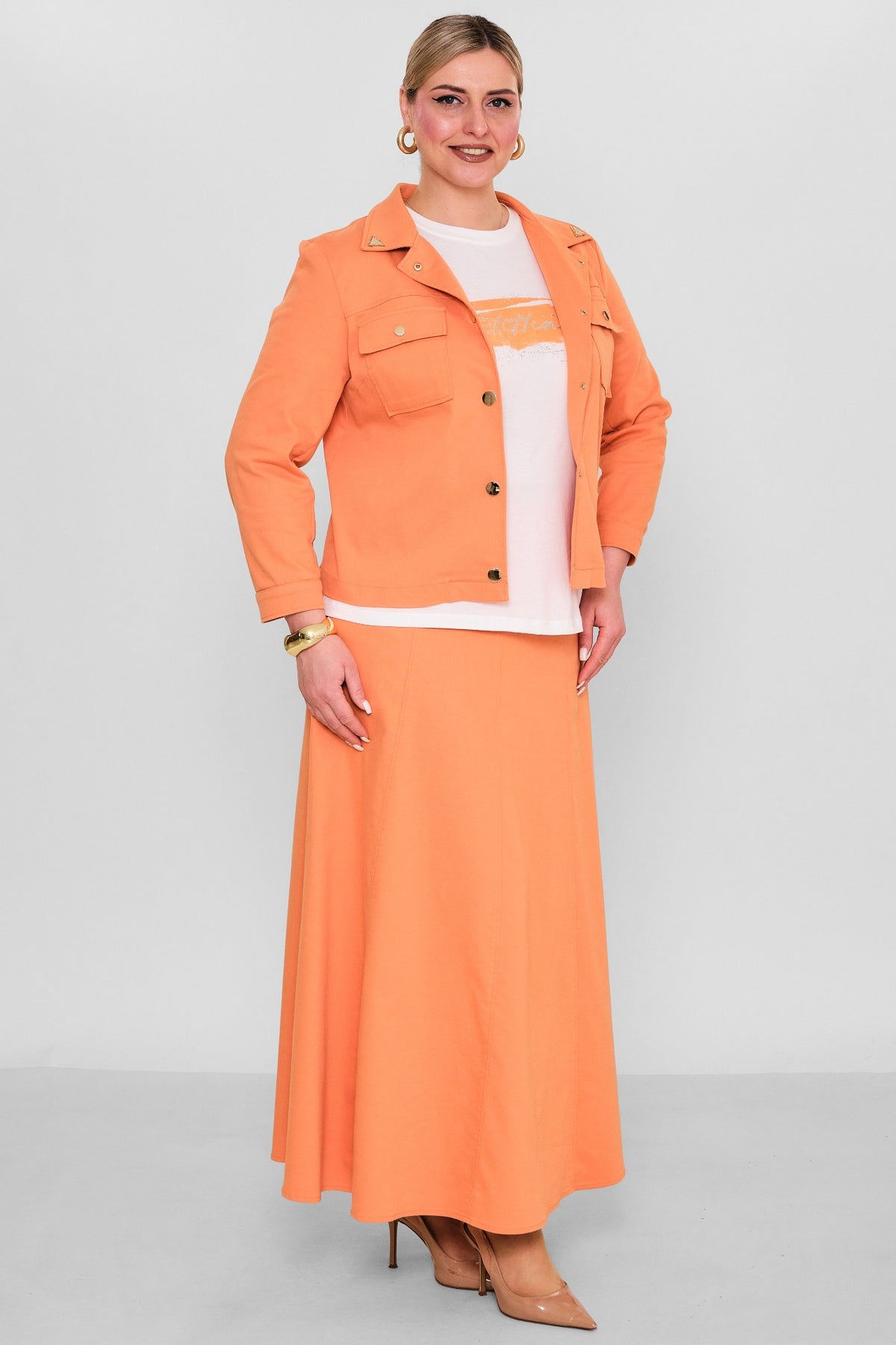Elitline - Plus Size Suit (ELT26Y7-43-4071) - 8690200181245