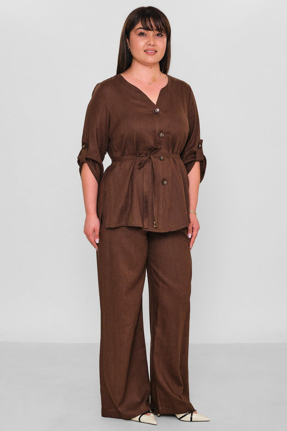 Dress Port - Plus Size Suit (DSP26Y3547) - 8690200181337