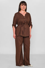 Dress Port - Plus Size Suit (DSP26Y3547) - 8690200181337