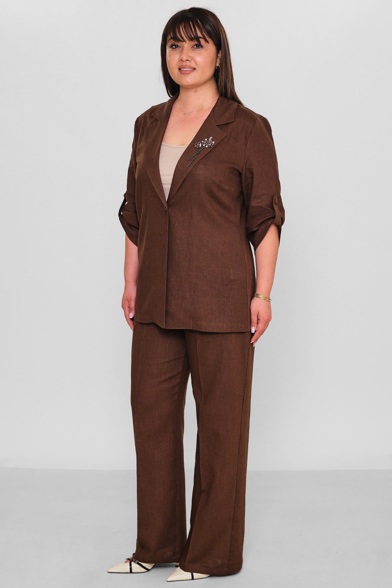 Dress Port - Plus Size Suit (DSP26Y3551) - 8690200181351