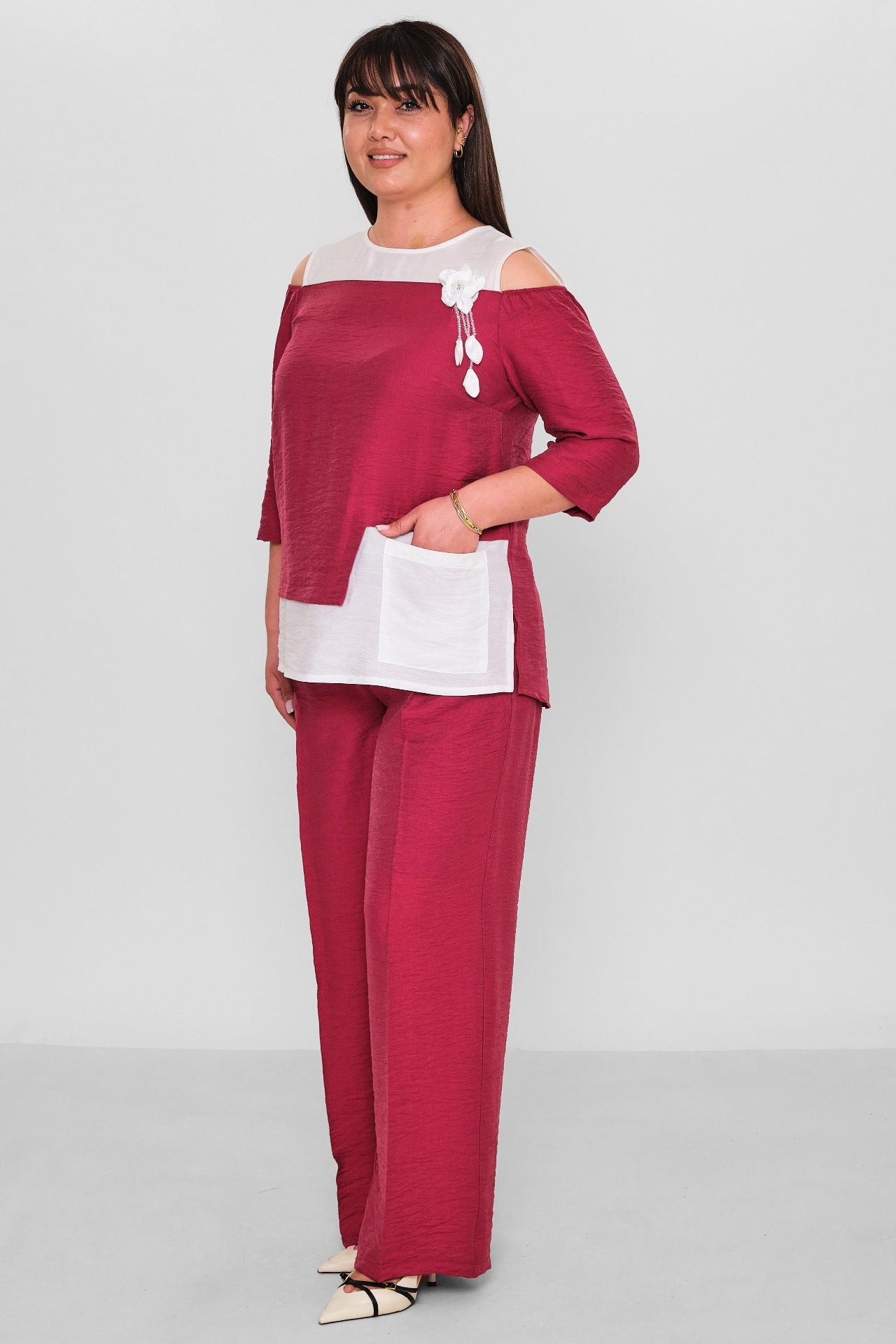 Dress Port - Plus Size Suit (DSP26Y3546) - 8690200181375