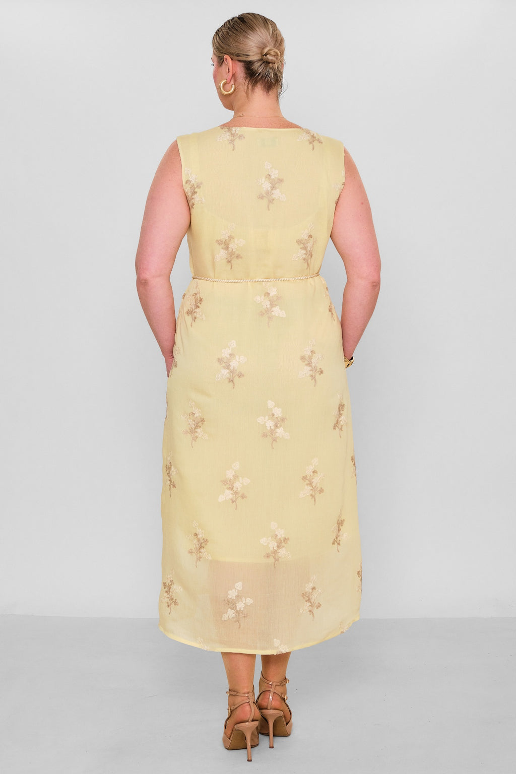 Laluce - Plus Size Dress (L2.Y26.ELB.2E688) - 8690200181627