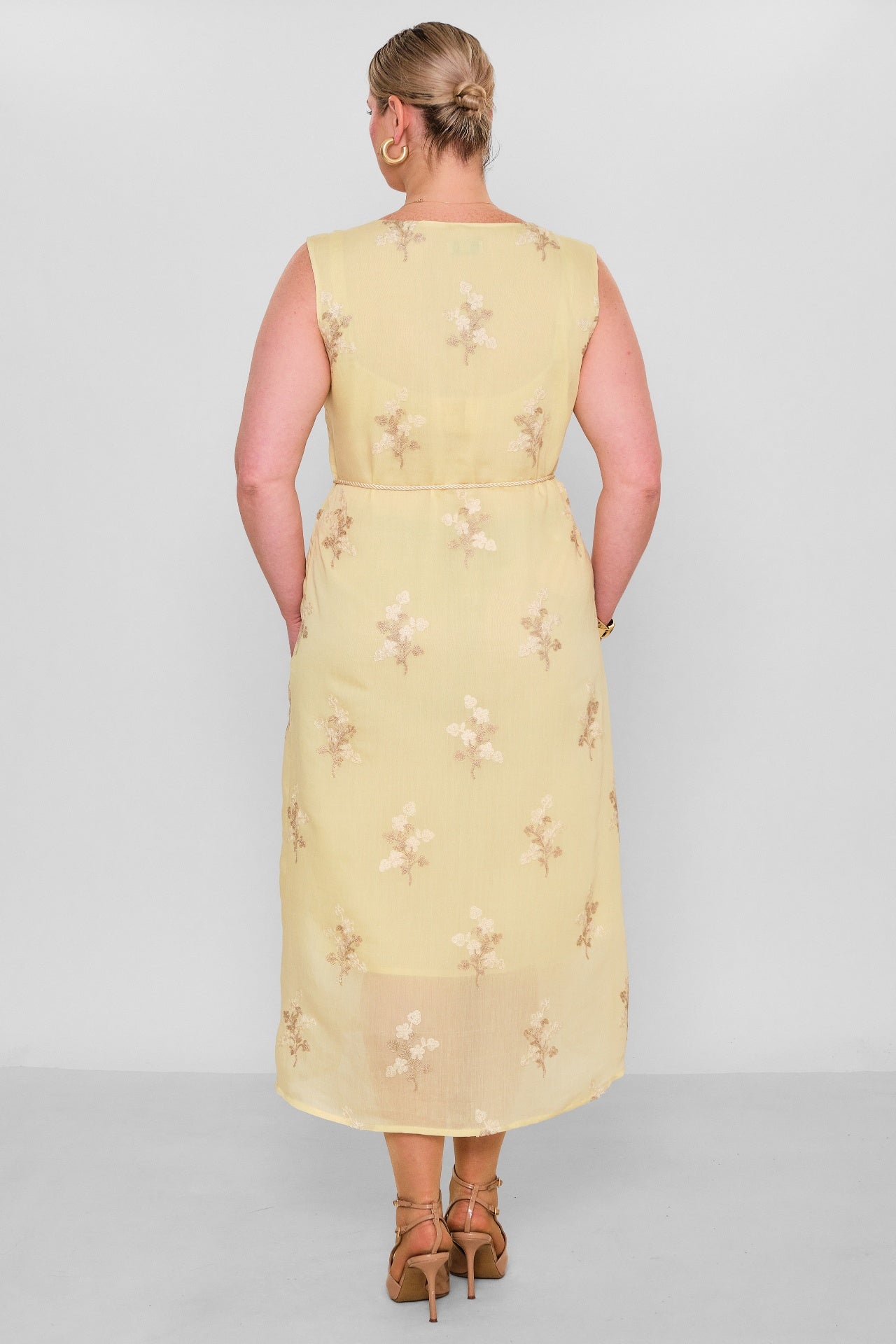 Laluce - Plus Size Dress (L2.Y26.ELB.2E688) - 8690200181627
