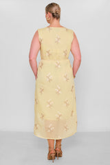 Laluce - Plus Size Dress (L2.Y26.ELB.2E688) - 8690200181627