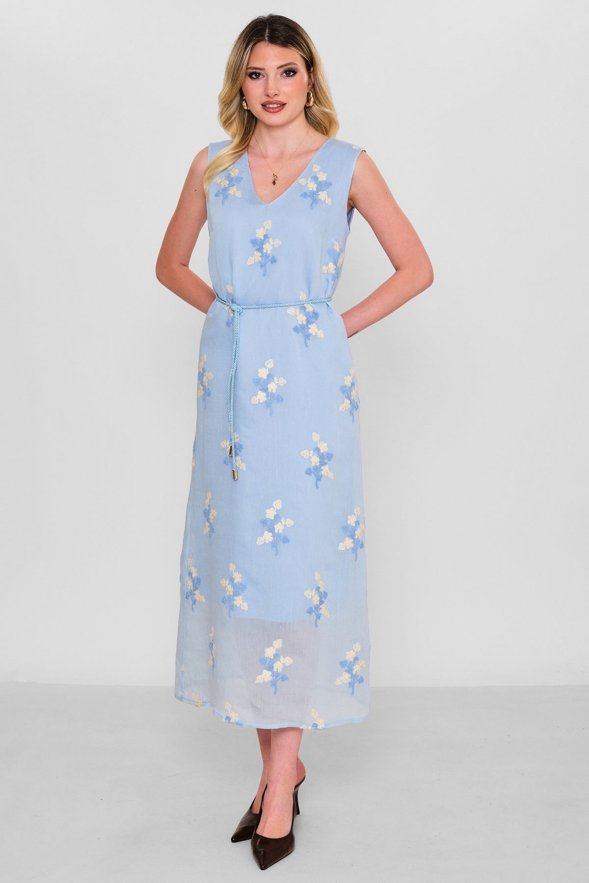 Qm - Regular Size Dress (QM.Y26.ELB.QE434) - 8690200181689