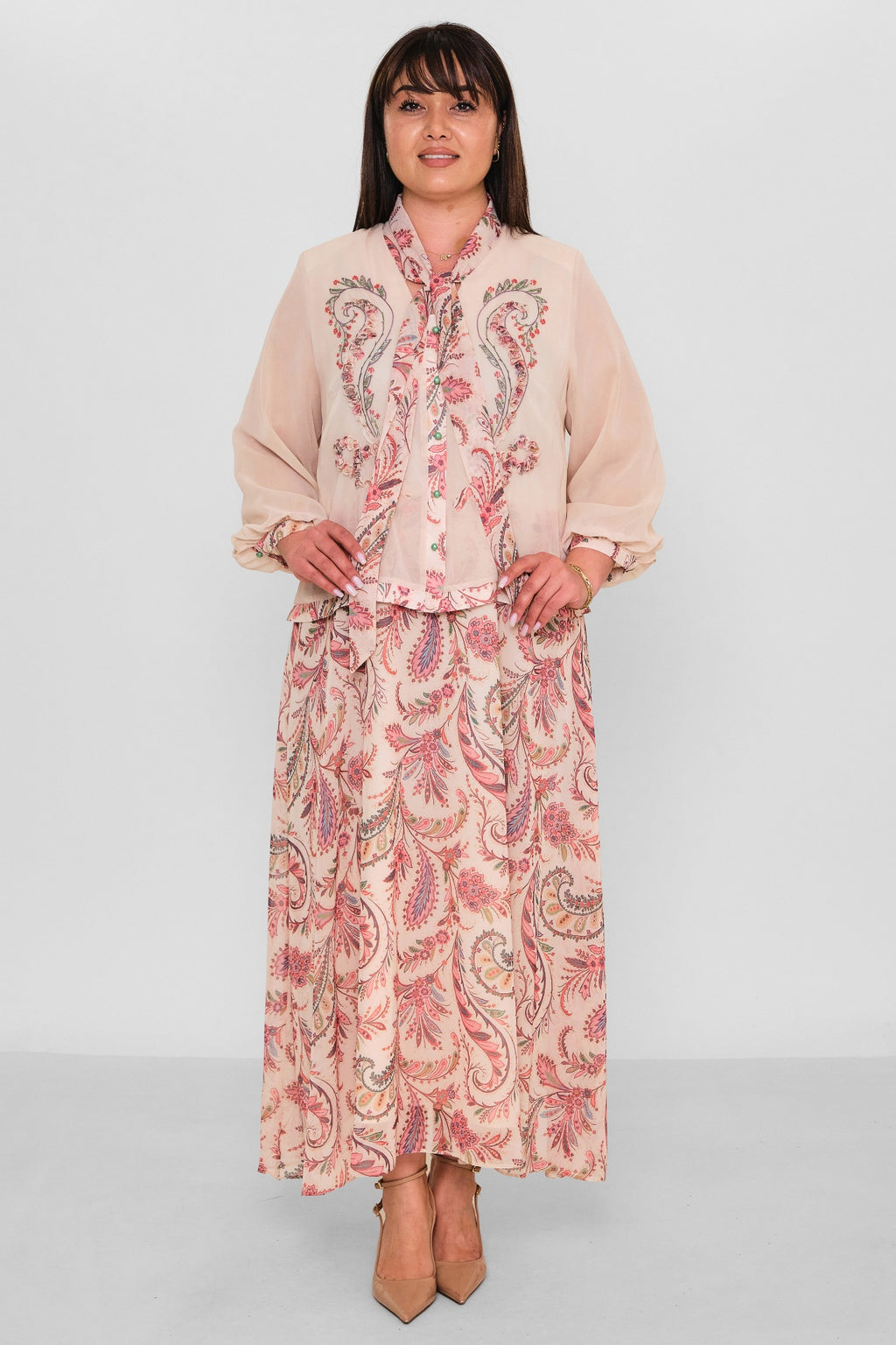 Gumanize - Plus Size Dress (GMZ2026-413-8152) - 8690200181740