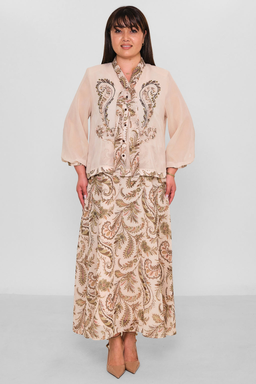 Gumanize - Plus Size Dress (GMZ2026-413-8152) - 8690200181757