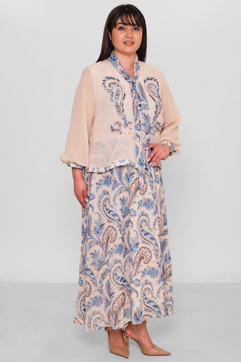Gumanize - Plus Size Dress (GMZ2026-413-8152) - 8690200181764