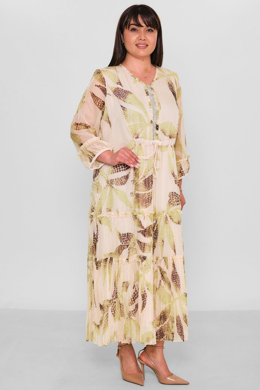 Gumanize - Plus Size Dress (GMZ2026-578-6668) - 8690200181788