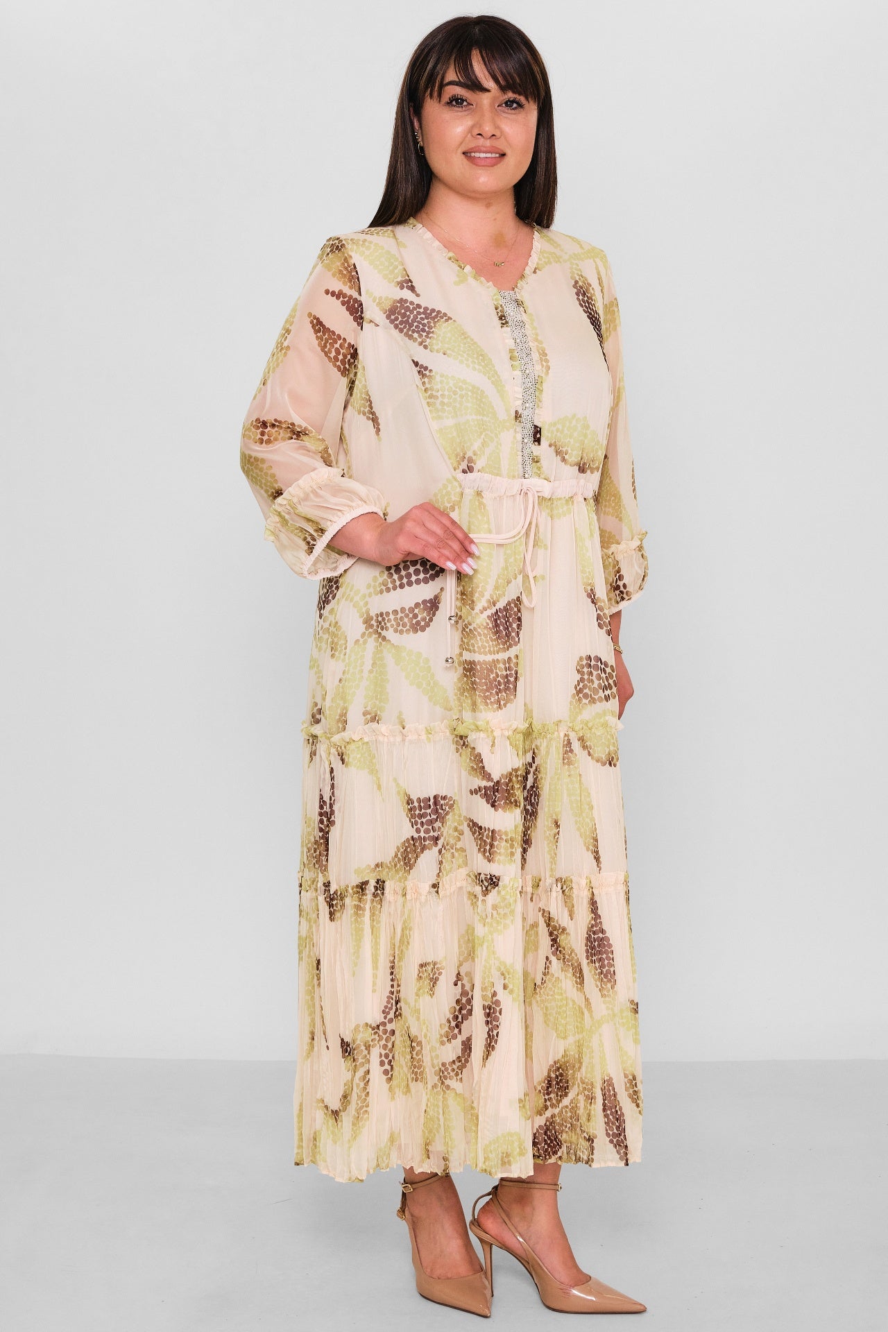 Gumanize - Plus Size Dress (GMZ2026-578-6668) - 8690200181788