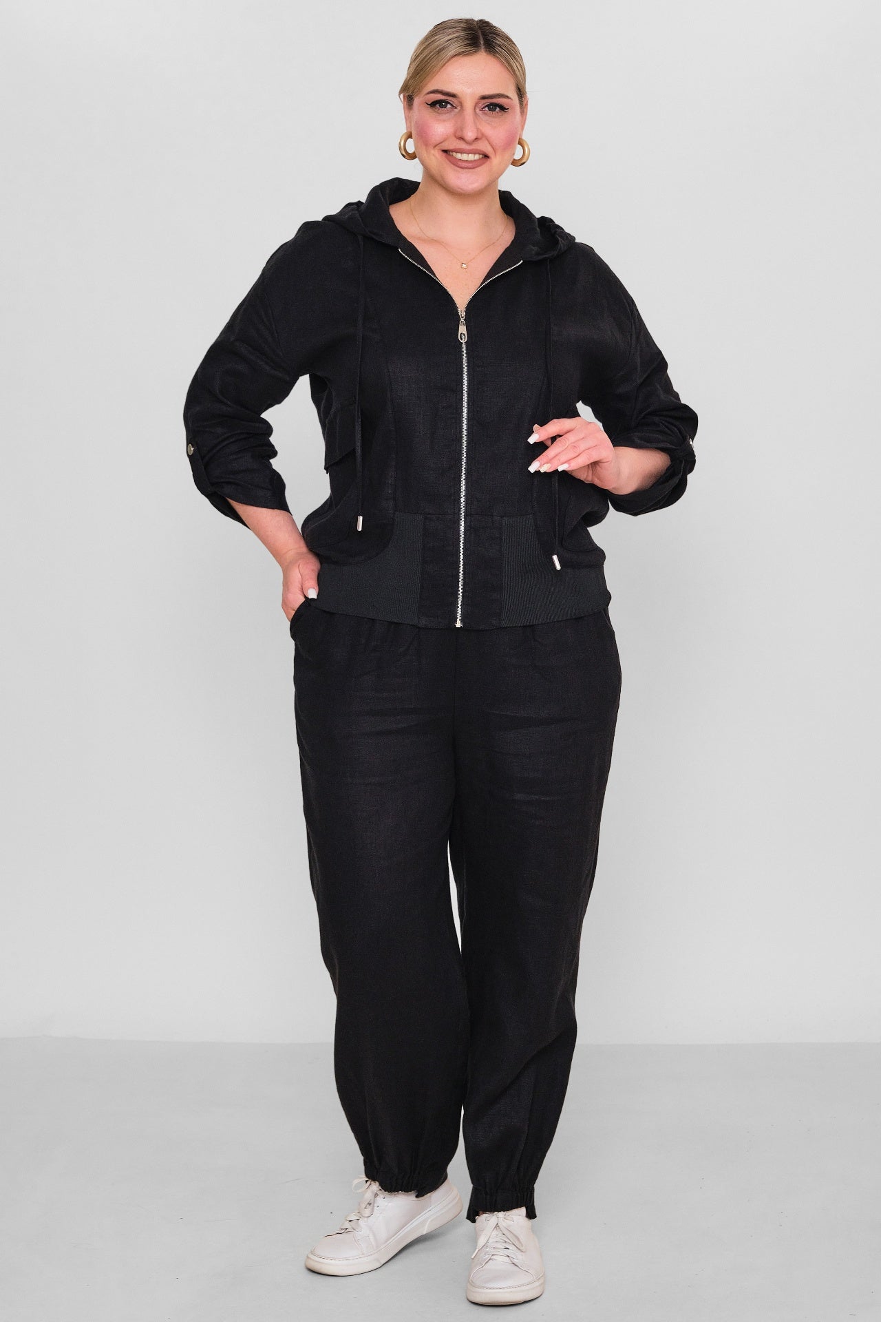Salkim - Plus Size Suit (SLK26Y66003BB) - 8690200181870