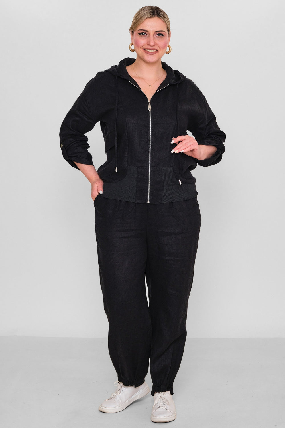 Salkim - Plus Size Suit (SLK26Y66003BB) - 8690200181870