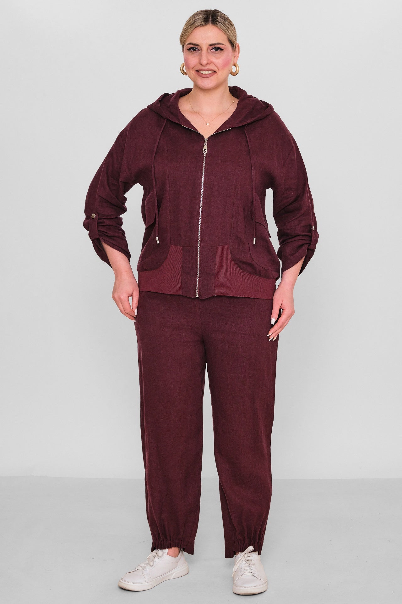 Salkim - Plus Size Suit (SLK26Y66003BB) - 8690200181894